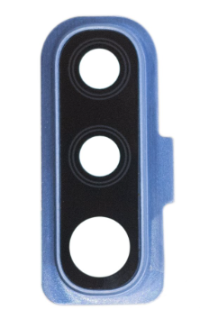 Скло камери з рамкою для смартфону Samsung A705 Galaxy A70 2019, синій