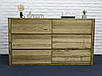 Комод на 6 ящиків "Еко" із масиву дерева ясен 140 см, фото 2
