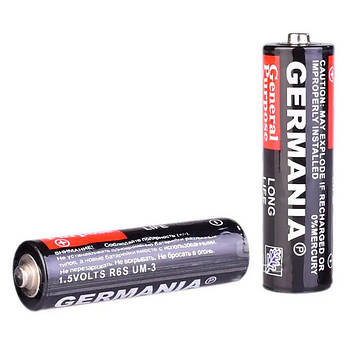Батарейки 2 шт Germania AA (пальчикова) 1,5 В-R6S