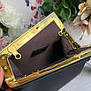 Жіноча шкіряна сумка в стилі Fendi, фото 2
