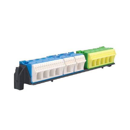 Утримувач з клемами Hager PE/N:21xN+20xPE/5xN+6xPE VZ464, фото 1