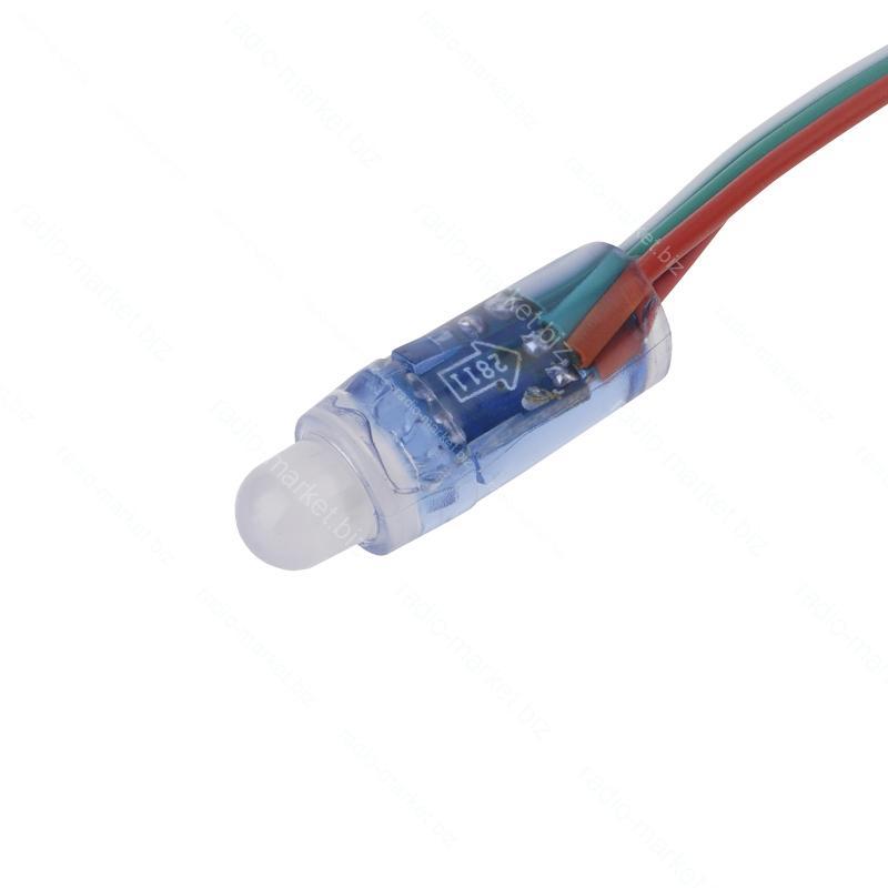 Світлодіод SMART швидкого монтажу 5v RGB WS2811