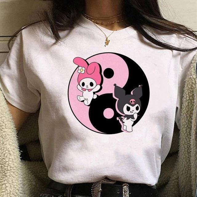 Футболка аніме Kuromi & Melodi 2, фото 1
