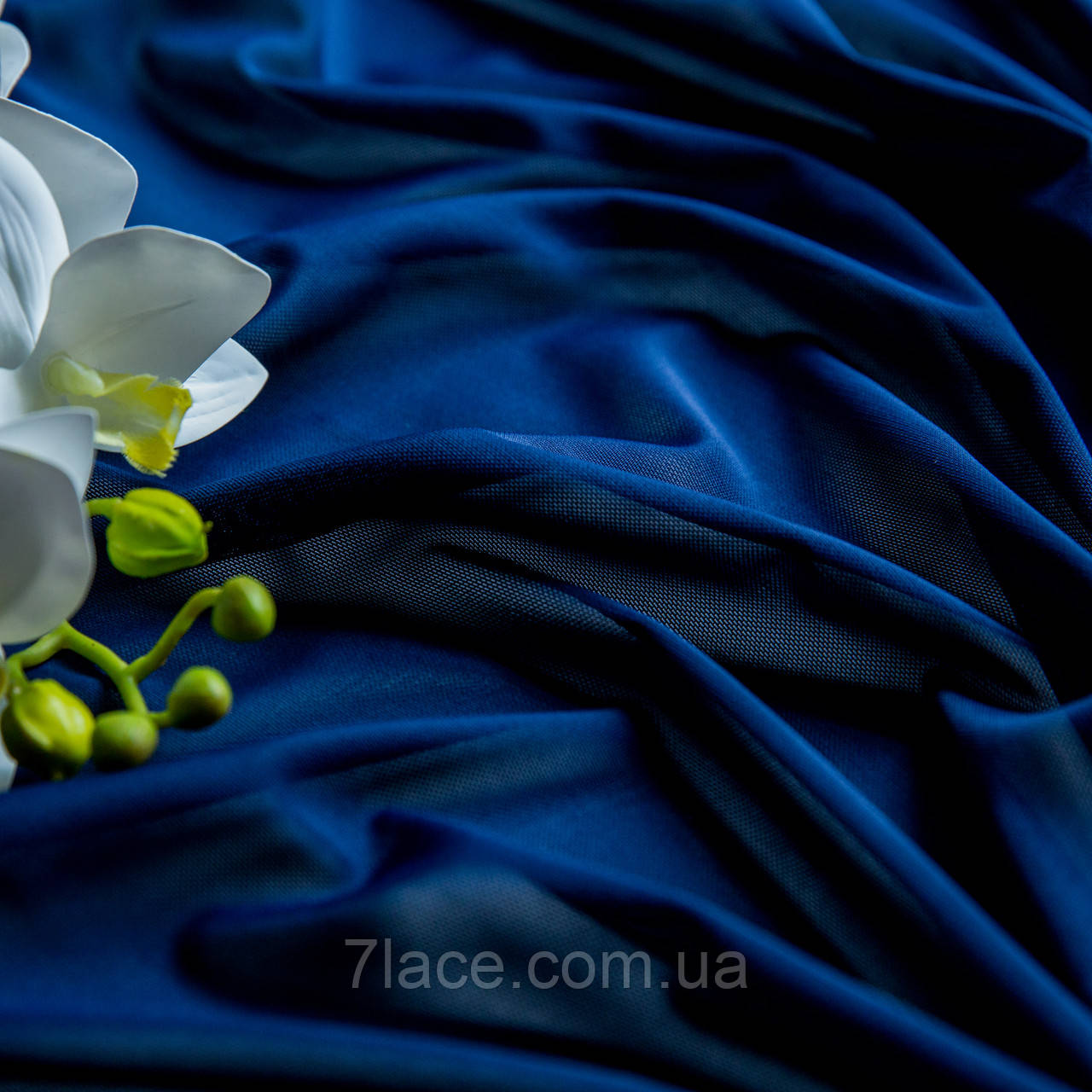 Стабілізуюча (корсетна) сітка / колір ТЕМНО-СИНIЙ / ціна вказана за 0,5 метра, фото 1