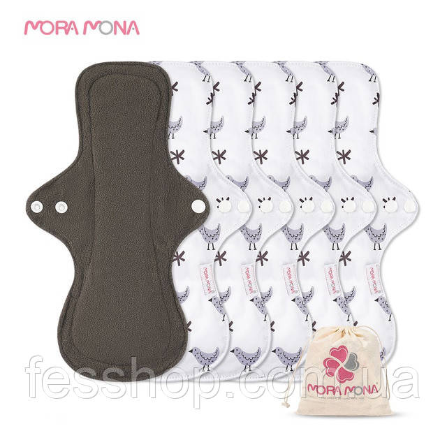Комплект багаторазових прокладок MORA MONA з 5 штук