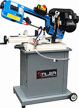 Стрічкопильний верстат для різання металу STILER BS128HDRA 220V з охолодженням
