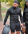 Чоловічий компресійний одяг Under Armour 4в1: Рашгард, Легінси, Шорти, Футболка. Термо костюм, фото 4