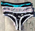 Трусики стрінги жіночі бавовна р.42, 44. Від 6шт. по 23 грн, фото 2