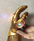 Рукавичка нескінченності Таноса, що світиться дитяча - Месники, фото 8