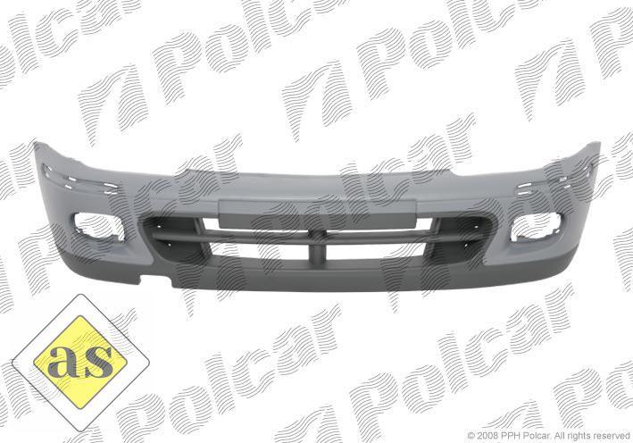 Передній бампер Nissan Micra K11 '98-03 (Polcar) 620221F500, фото 1