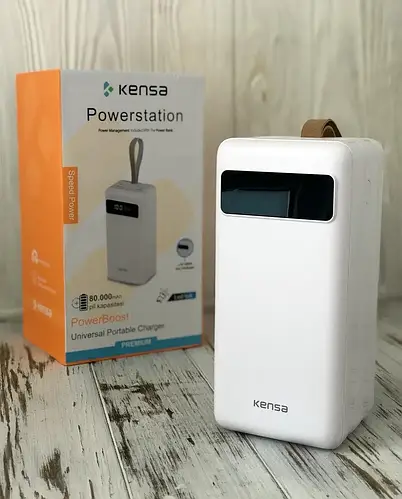 Купить Power Bank Kensa KP-45 80000 mAh / Повер банк с быстрой зарядкой ...