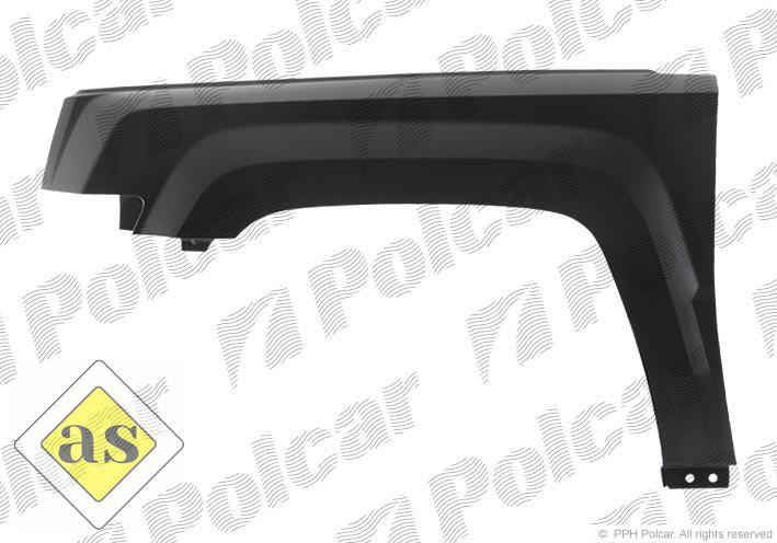 Переднє крило Jeep Patriot '07-10 ліве (Polcar) 5054317AA, фото 1