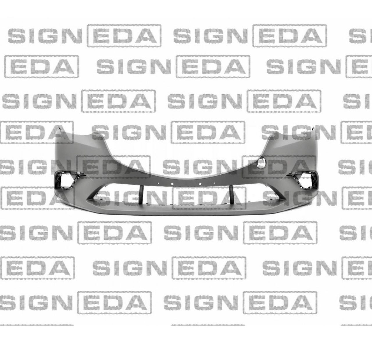 Передній бампер Mazda 6 GJ '16-18 (Signeda) GMN350031BBB, фото 1