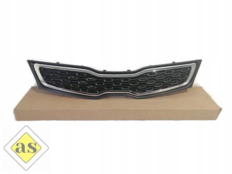 Решітка радіатора Kia Rio седан '11-16 (Polcar), фото 1