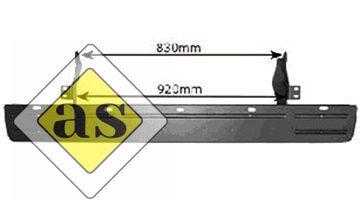 Задній бампер сходинка Mercedes Sprinter '95-06 (Polcar) 9045200231, 506296-4, фото 1