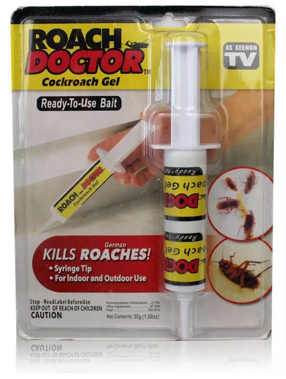 Гель шприц от тараканов и насекомых Roach doctor - фото 2 - id-p1655309537