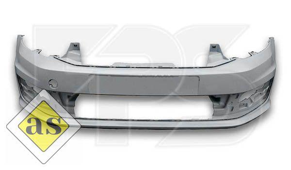 Передній бампер Volkswagen Polo '15 - седан (Signeda) 6RU807221AGRU, фото 1
