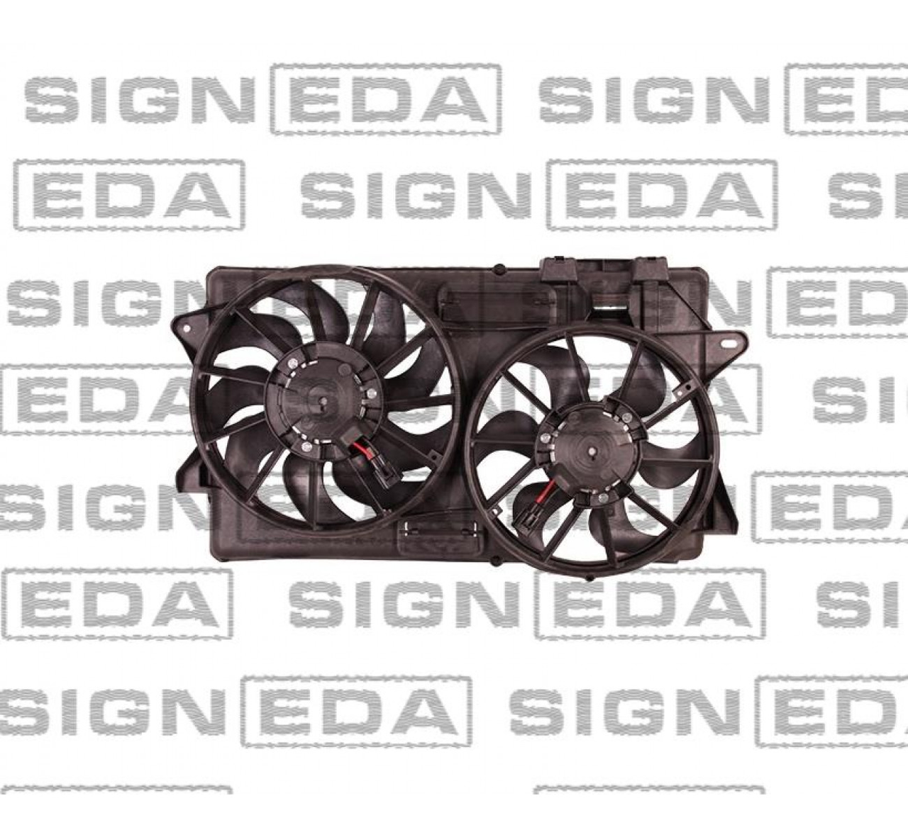 Дифузор з вентилятором Ford Mustang '15-18, 2.3 T, (Polcar) FR3Z8C607B, фото 1