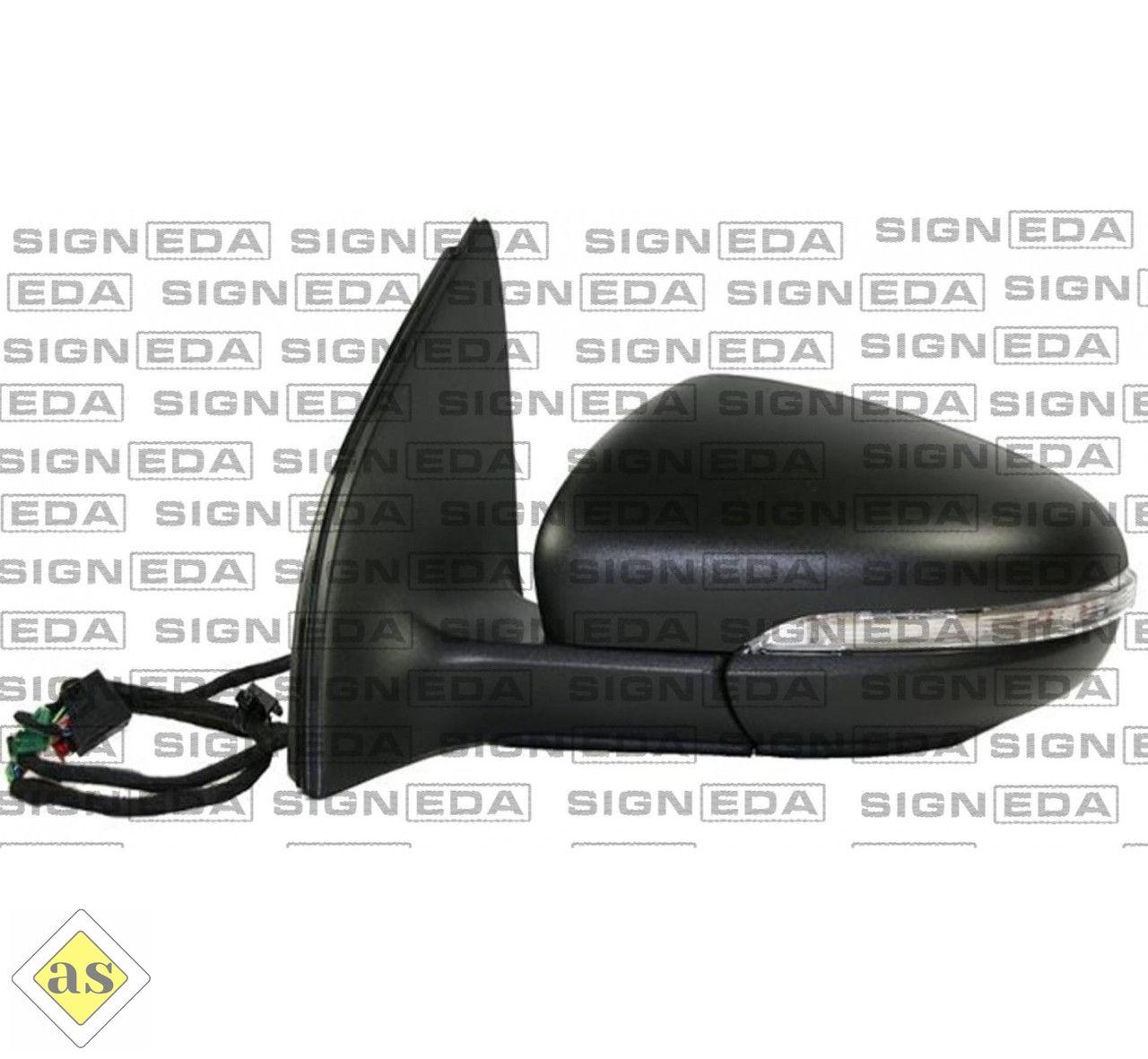 Дзеркало праве VW Golf VI '09-12 (Signeda) 6 PIN, 5K0857508S, фото 1