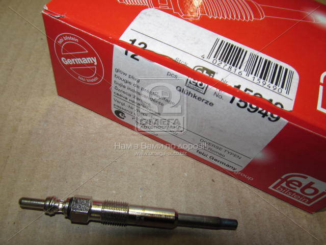 Свічка розжарювання для Ford Pkw, FEBI 15949