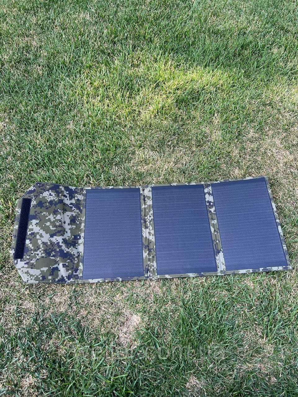 Сонячна панель 30W, портативна складна сонячна панель, переносна сонячна батарея