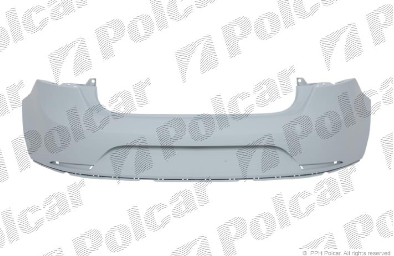 Задній бампер Seat Ibiza '08-12 (Polcar) 6J4807421GRU, 673296-J, фото 1