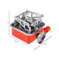 Качественная туристическая газовая плита с пьезоподжигом, GN6, портативная походная горелка примус под баллон