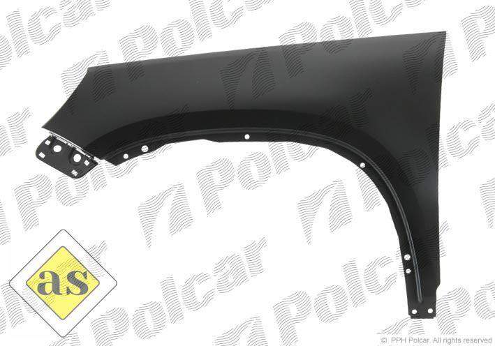 Переднє крило VW Tiguan '07-16 ліве (Polcar) 5N0821105, фото 1