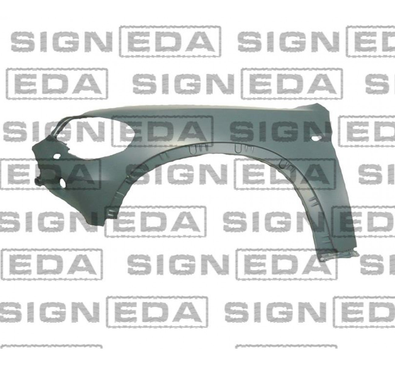 Переднє крило праве BMW X5 E70 '06-10 (Signeda) 51657178396, фото 1