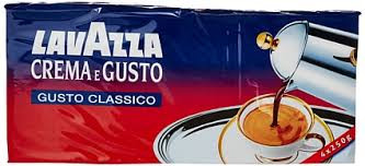 Міцна мелена кава Lavazza Crema e Gusto, 250г Італія, суміш робусти та арабіки, фото 1