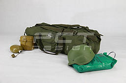 Сумка - рюкзак баул військовий непромокаючий Oxford 600D