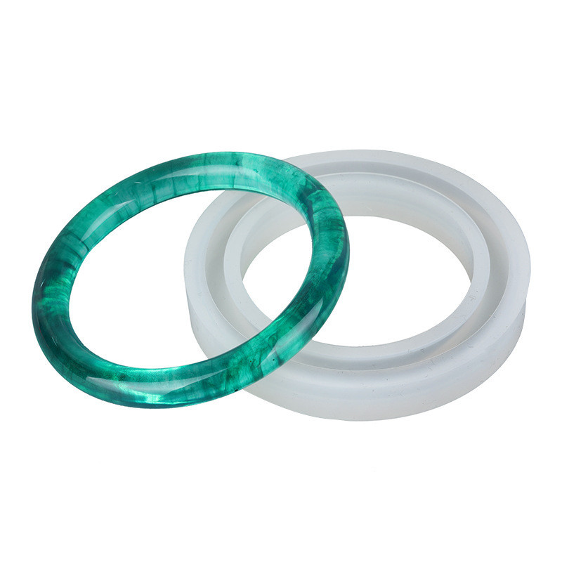 Силіконовий молд, форма, Браслет, 62 мм/11 мм, фото 1