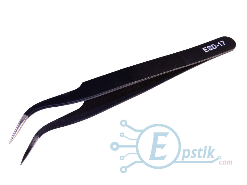 Пінцет антистатичний ESD-17