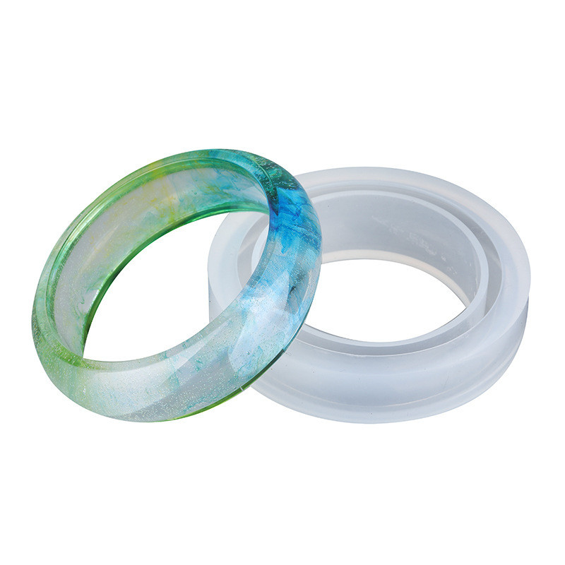 Силіконовий молд, форма, Браслет циліндричний, 62 мм/15 мм, фото 1