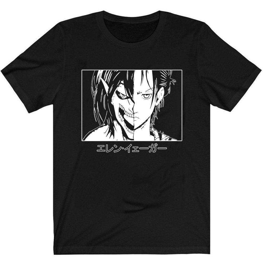 Футболка аніме attack on titan