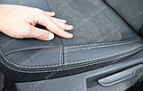 Чохли на Шкоду Суперб 2 Амбітн (авточохли Skoda Superb 2 Ambition, Lether style), фото 8