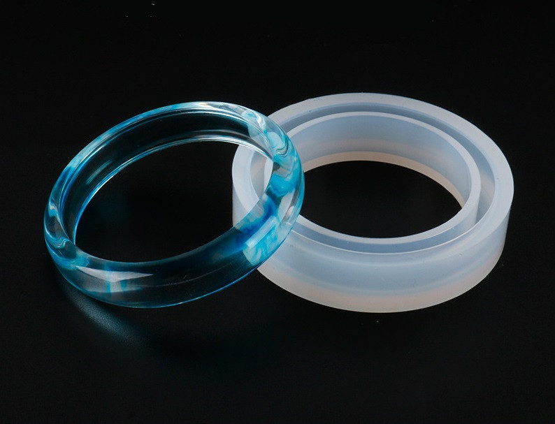 Силіконовий молд, форма, Браслет циліндричний, 60 мм/15 мм, фото 1