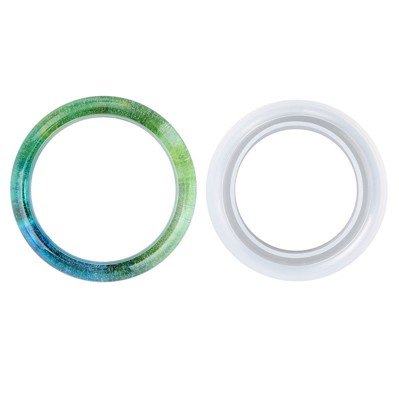 Силіконовий молд, форма, Браслет, 60 мм/11 мм, фото 1