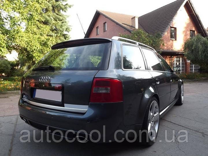 Спойлер кришки багажника Audi A6 C5 універсал 1997-2004 г.в. Аудіо А6 стиль RS6