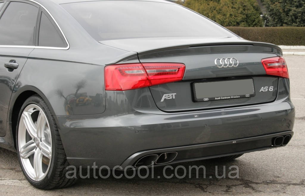Спойлер кришки багажника Audi A6 C7 седан 2011-2018 г. Аудіо А6 стиль ABT