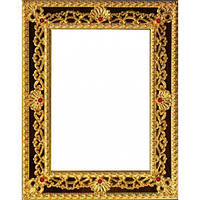 Рамка без ліку 35-Д-65 у подар. пак. 17,5х22,2 см кіот прямий дсп, під лід 15х18