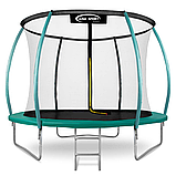 Батут 312см King Sport PRO з внутрішньою сіткою + драбина, фото 3