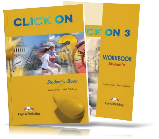 Click On 3, Student's book + Workbook / Учебник + Тетрадь (комплект) английского языка - фото 1 - id-p1655390979