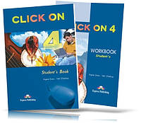 Click On 4, Student's book + Workbook / Учебник + Тетрадь (комплект) английского языка