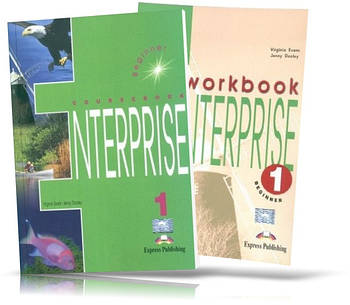 Enterpise 1 Beginner, Coursebook + Workbook / Підручник + Тетрадь англійської мови