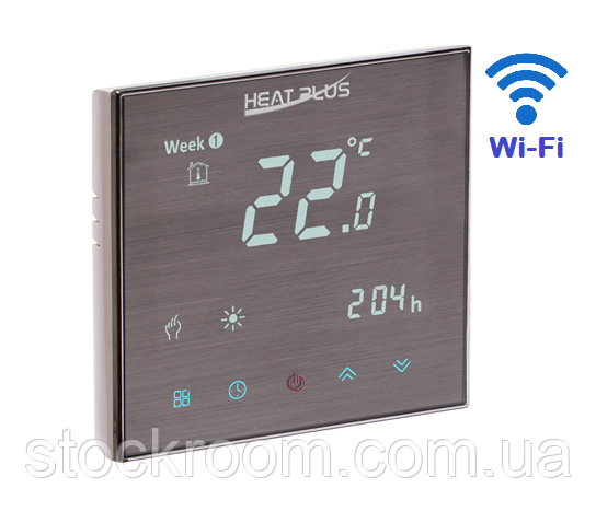 Терморегулятор для Теплого Пола Heat Plus ITeo4 Steel Wi-Fi — Купить ...