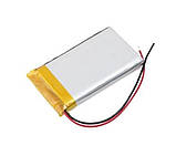 Акумулятор літій-полімерний 402030 3,7V 200 mAh (3*19*32 мм), фото 3