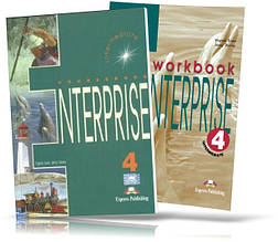 Enterprise 4 Intermediate, Coursebook + Workbook / Навчитель + зошит англійської мови