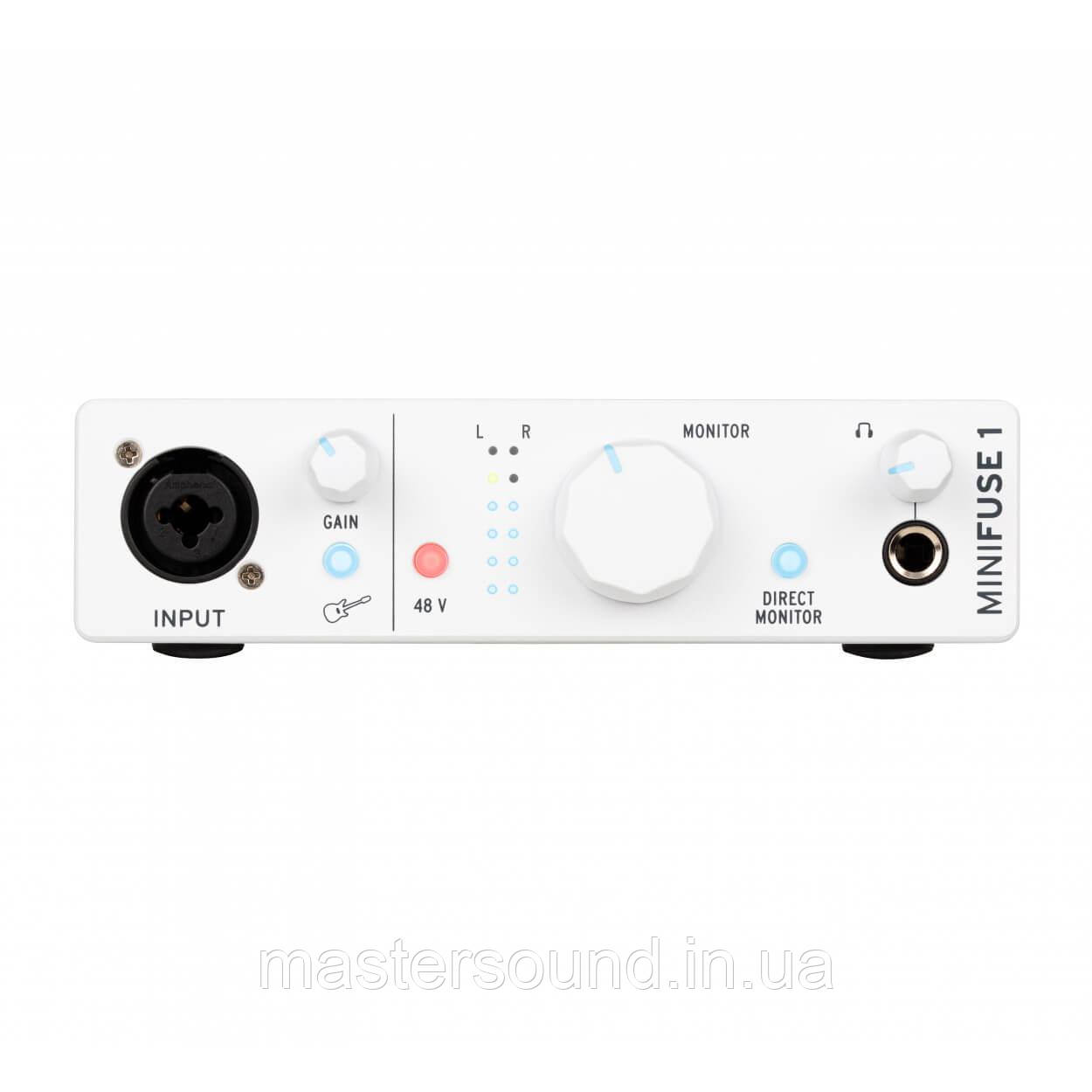 Звукова карта Arturia MiniFuse 1 (White)