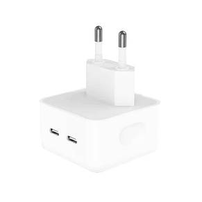 Блок USB-C+C 50W для iPhone, швидка зарядка Power Adapter, фото 4